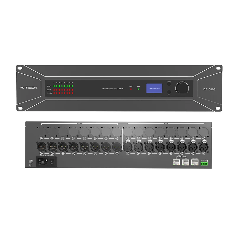 8CH Dante-audio-interface