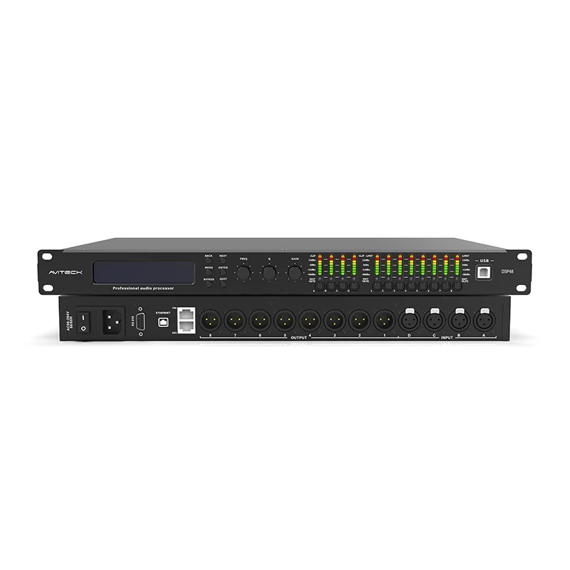 96K 4in 8out Speaker Management Processor