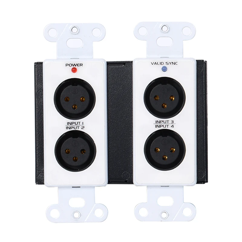 Dante interface 4 x microfoon